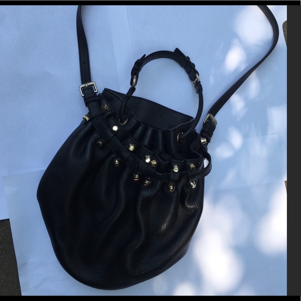 Alexander Wang Diego Bucket Bag Gold Hardware